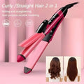 🔥 2-in-1 Nova Hair Straightener & Curler | Quick Heat-Up, Dual Styling Tool