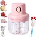 250ml Intelligent Electric Garlic Machine – USB Rechargeable Wireless Mini Food Chopper