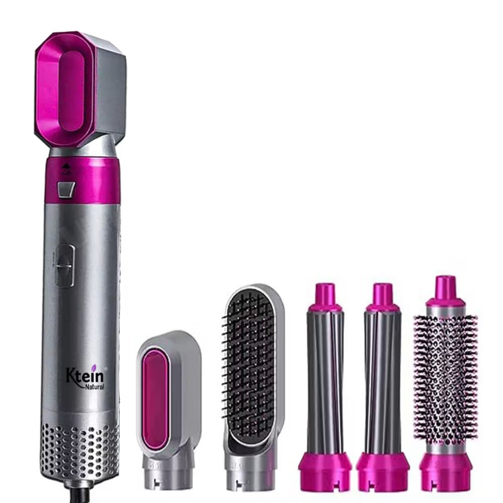 5-in-1 Hot Air Styler Brush – Dryer, Curler & Volumizer