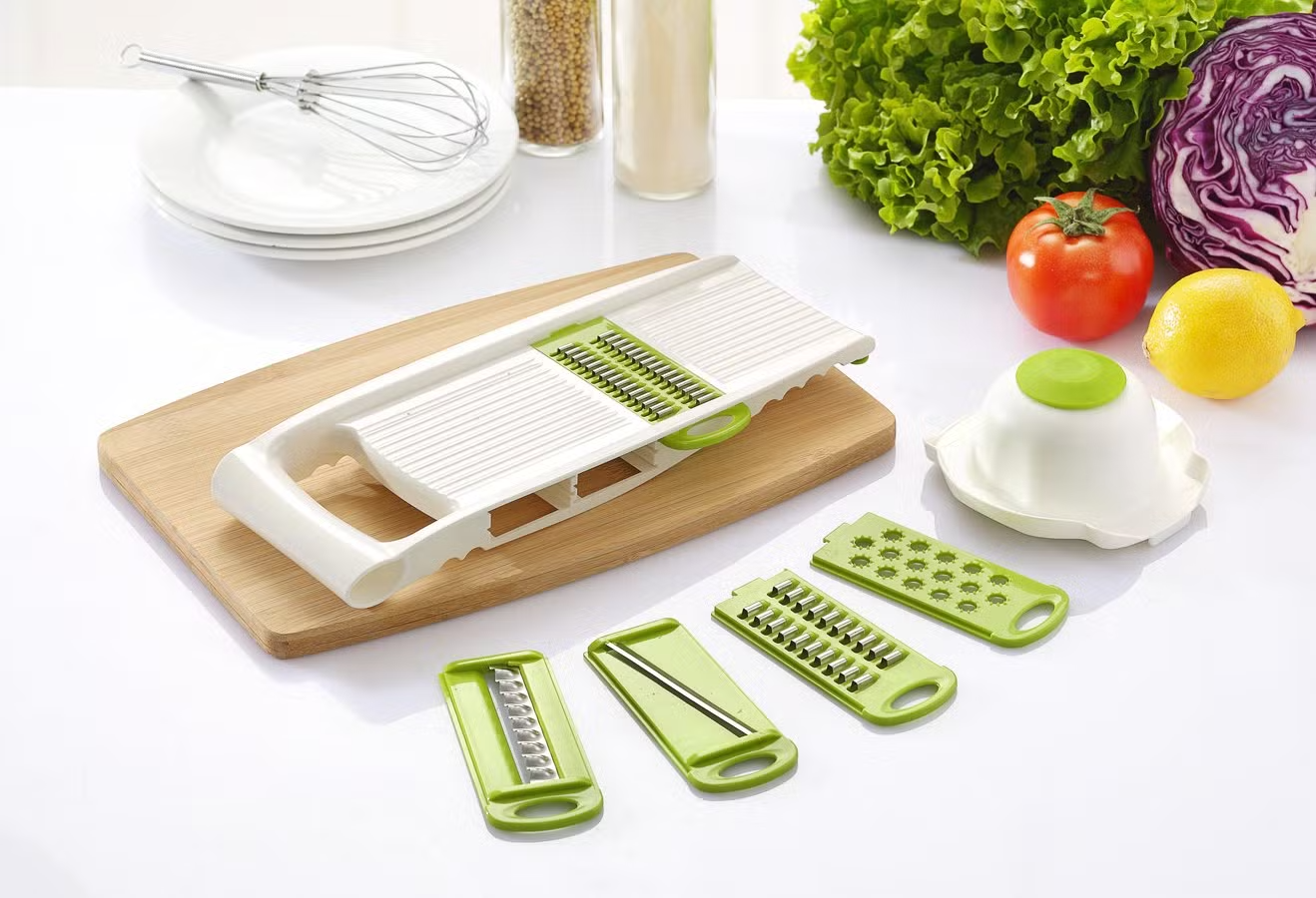 5-in-1 Multifunction Mandoline Slicer – Vegetable Cutter