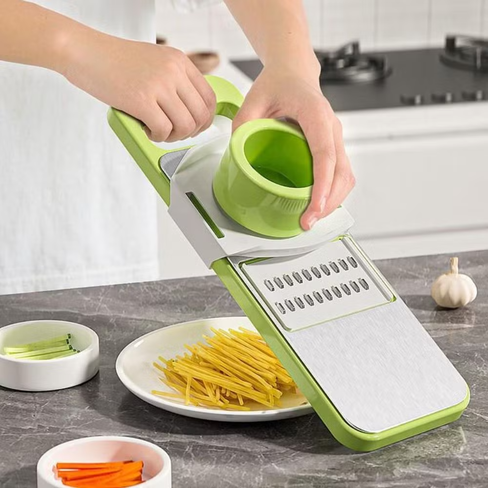 5-in-1 Multifunction Mandoline Slicer – Vegetable Cutter