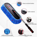 Retractable Microfiber Car Duster – Telescopic Wash Brush