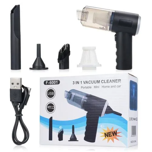 AS-228 3-in-1 Handheld Vacuum Cleaner – Portable & Powerful