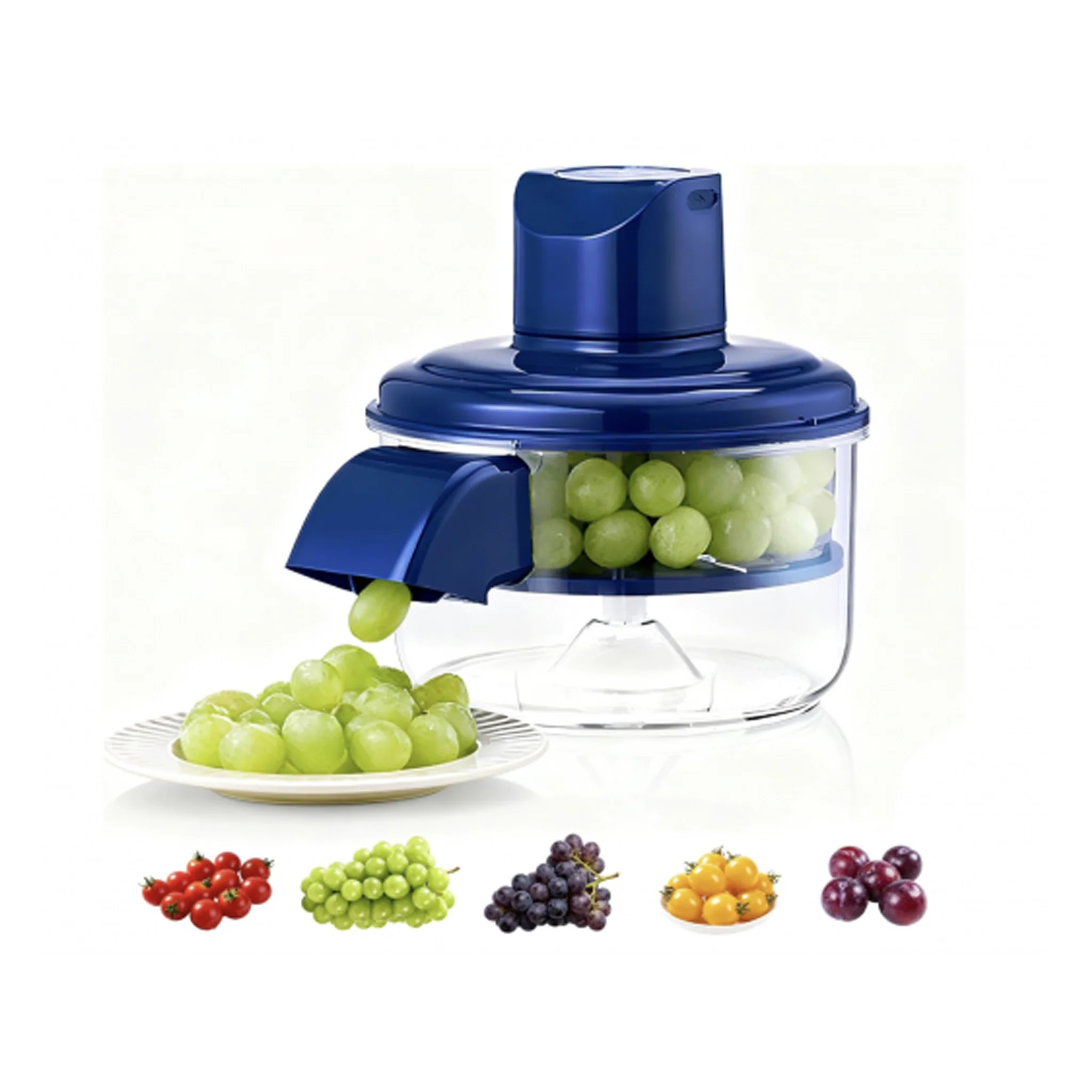 Automatic Electric Fruit Peeler – Mini Peeling Machine for Grapes, Garlic & Cherry Tomatoes