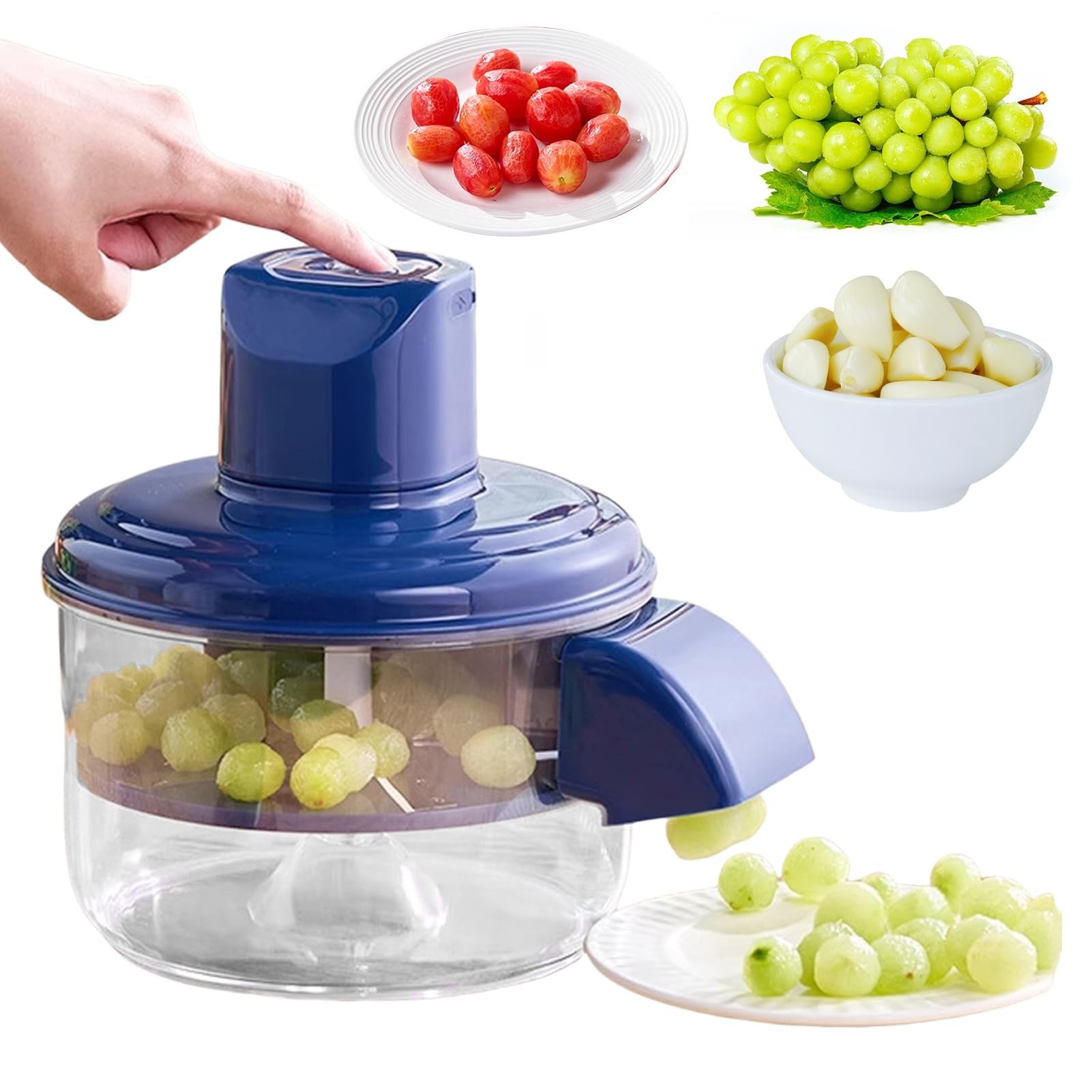 Automatic Electric Fruit Peeler – Mini Peeling Machine for Grapes, Garlic & Cherry Tomatoes