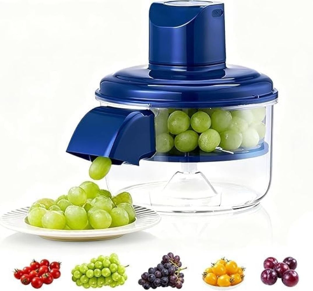 Automatic Electric Fruit Peeler – Mini Peeling Machine for Grapes, Garlic & Cherry Tomatoes