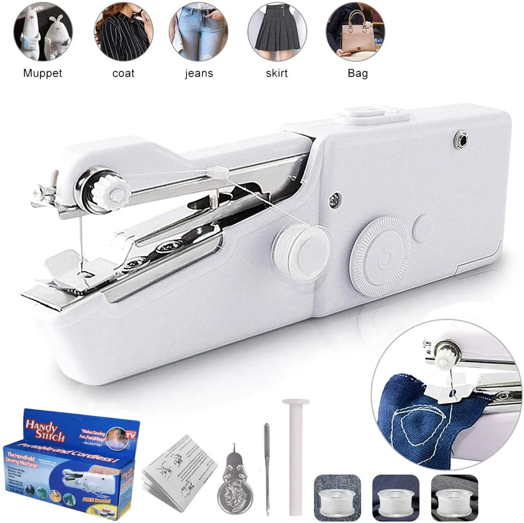 Handy Stitch Handheld Sewing Machine – Portable Mini Stitcher