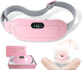 Harmari Electric Period Pain Relief Belt – Rechargeable Menstrual Heating Pad with 3 Heat Levels & Vibration Massage