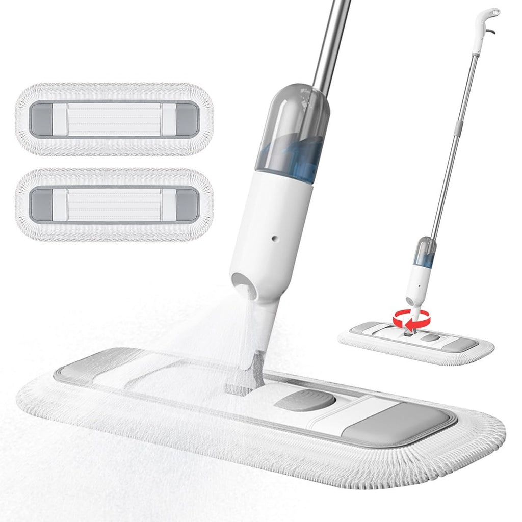 Healthy Spray Mop with Refillable Bottle – Easy Floor Cleaning System