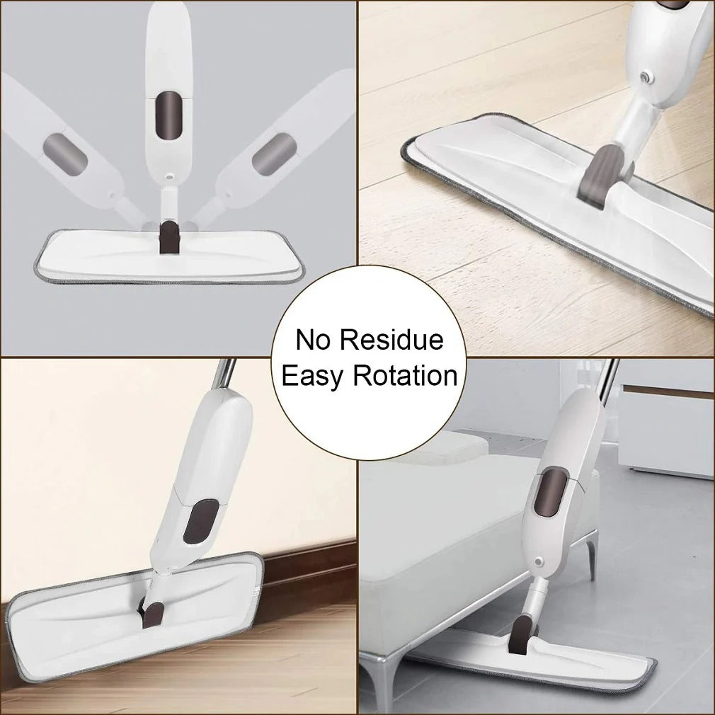 Healthy Spray Mop with Refillable Bottle – Easy Floor Cleaning System