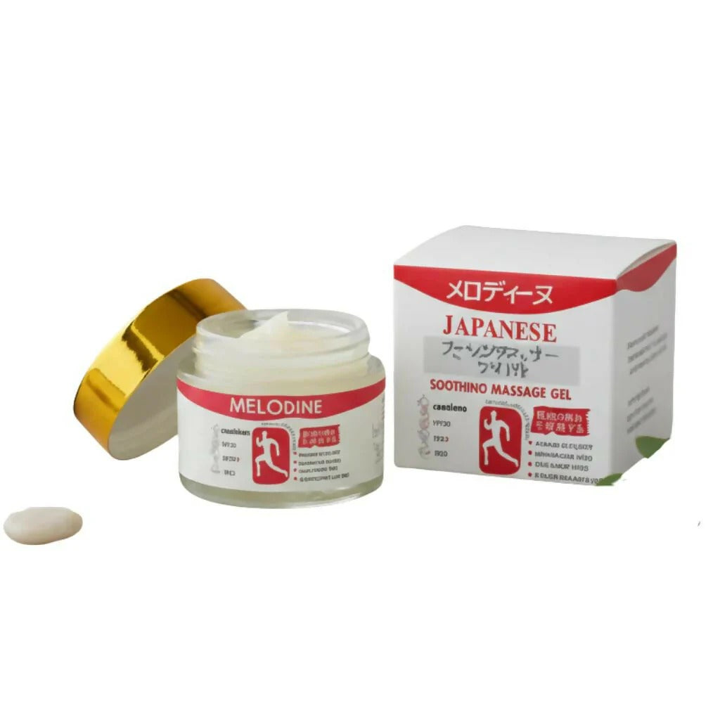 Melodine Japanese Soothing Massage Gel (50g) – Fast Relief for Neck, Shoulder & Muscle Pain