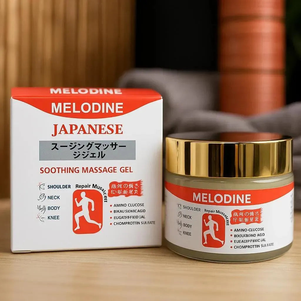 Melodine Japanese Soothing Massage Gel (50g) – Fast Relief for Neck, Shoulder & Muscle Pain