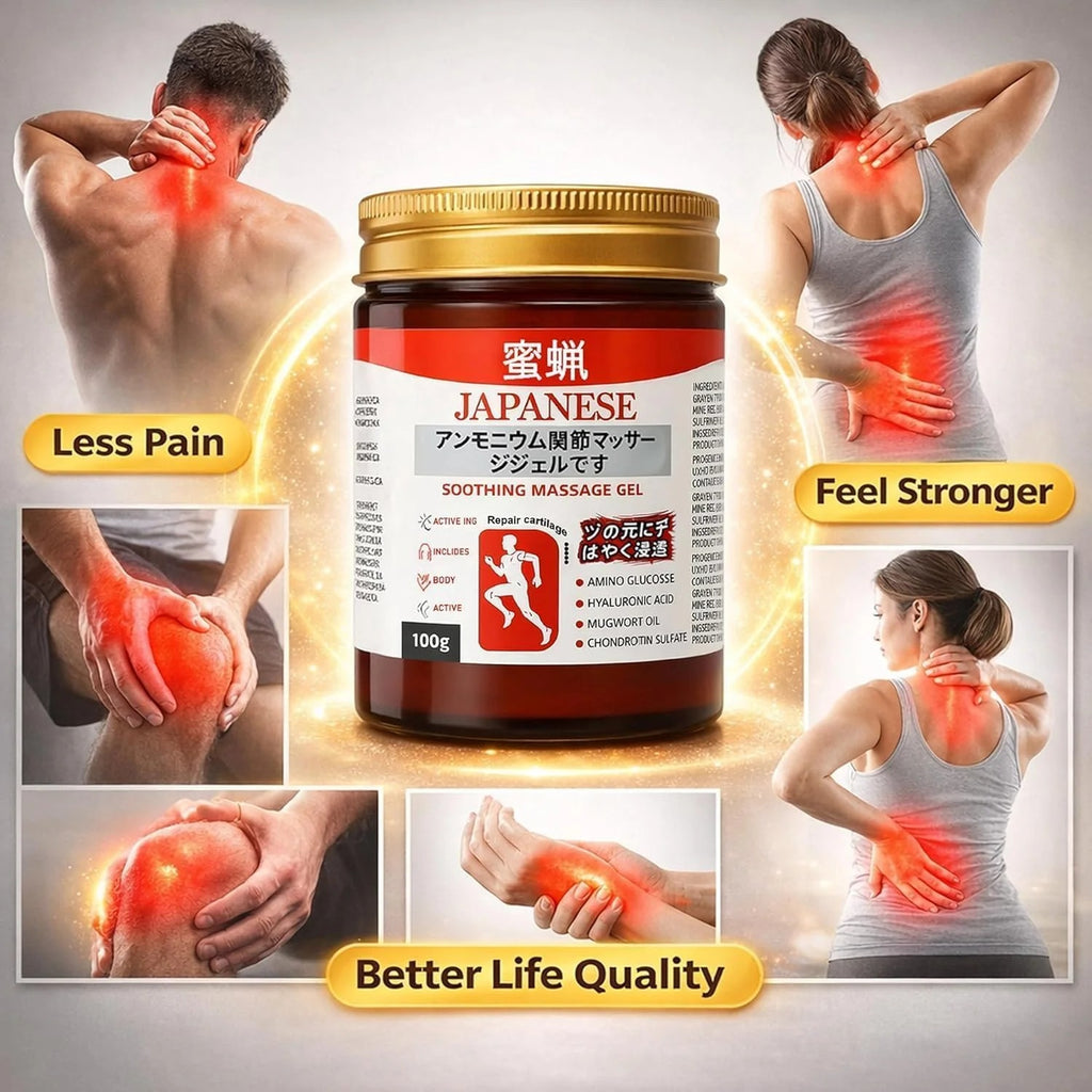 Melodine Japanese Soothing Massage Gel (50g) – Fast Relief for Neck, Shoulder & Muscle Pain