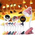 Mini Portable LED Clip Lamp – 360° Flexible Desk Reading Light
