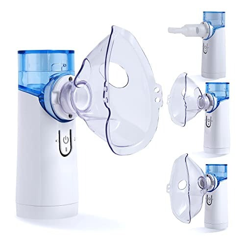 Portable Mesh Nebulizer – USB & Battery Operated Respiratory Device