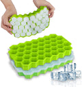 Premium Silicone Ice Cube Tray – Flexible Freezer Mold, 24 Cavities (BPA‑Free)