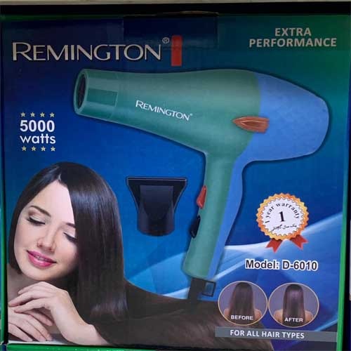 REMINGTON Professional Hair Dryer – Fast-Dry Technology for Smooth, Shiny Hair