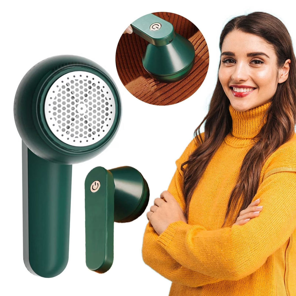 Rechargeable Electric Lint Remover – Fabric Shaver for Clothes, Sofa & Carpet (Portable Fuzz & Pill Remover)
