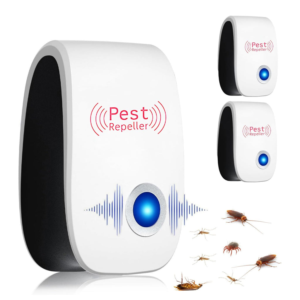 Quito Ultrasonic Pest Repeller – Electronic Insect & Mouse Repellent for Home