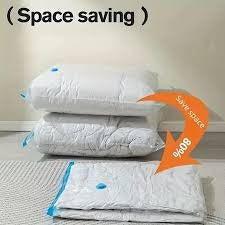 Vacuum Storage Bags – Space-Saving Compressed Bags for Bedding & Clothing, Up to 80% Storage