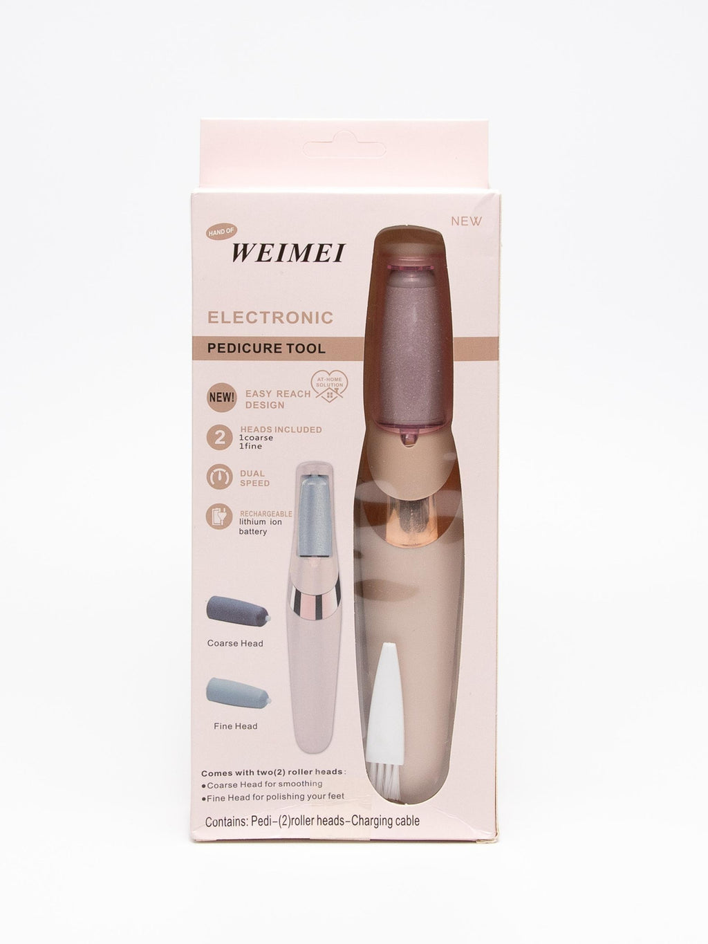Weimei Electronic Pedicure Tool – Electric Callus Remover