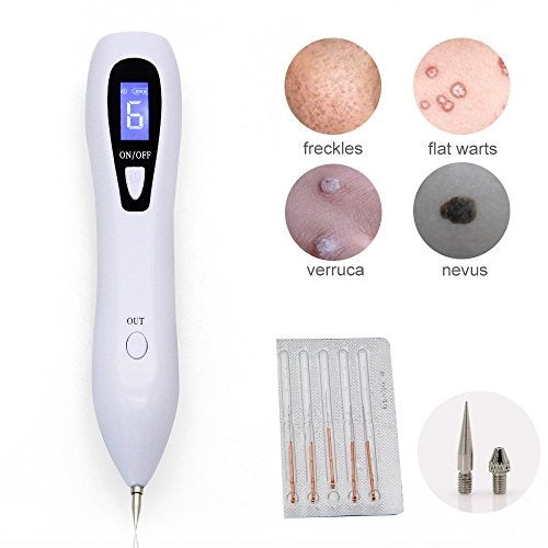 Professional Mole Removal Pen – Dark Spot, Warts & Skin Tag Remover Device – Painless & Portable